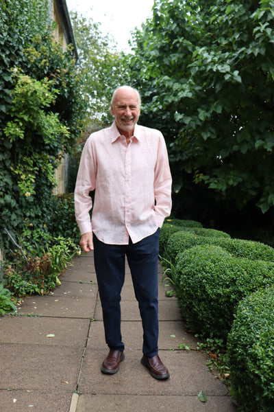 Pink Linen Shirt