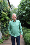 Green Linen Shirt