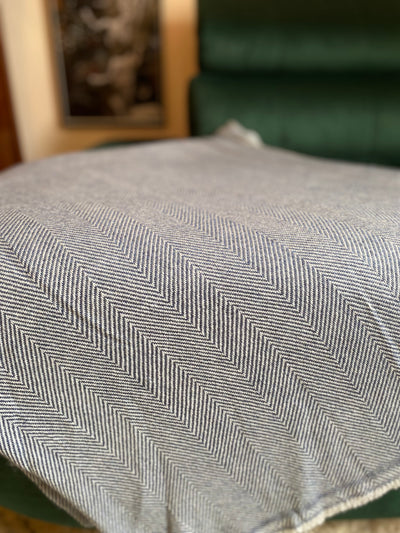 Mid Grey Cashmere Blanket