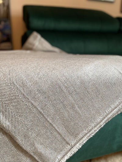 Light Grey Cashmere Blanket