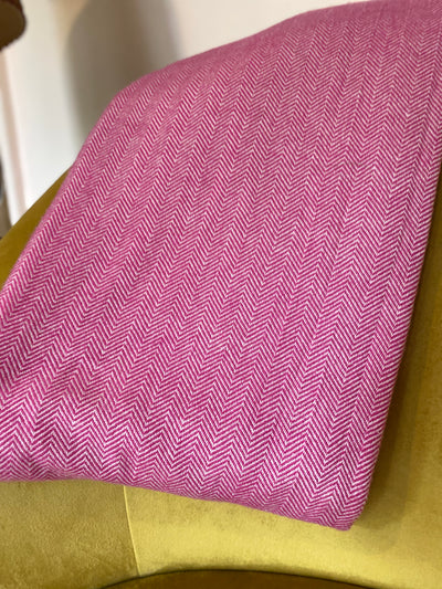 Raspberry Cashmere Blanket