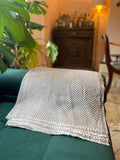 Silver Skies Cashmere Blanket