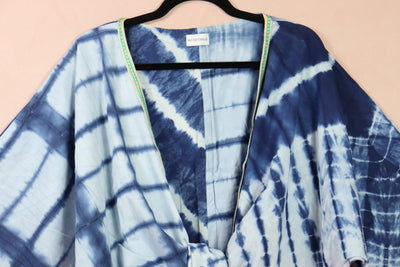 Indigo Wrap Top 12