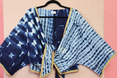 Indigo Wrap Top 5