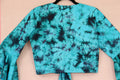 Sri Lanka Wrap Top Turquoise